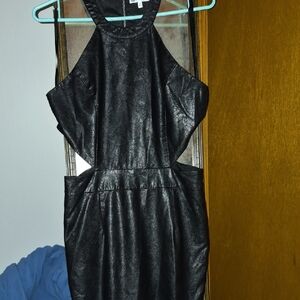 by the way. Black Halter Dress